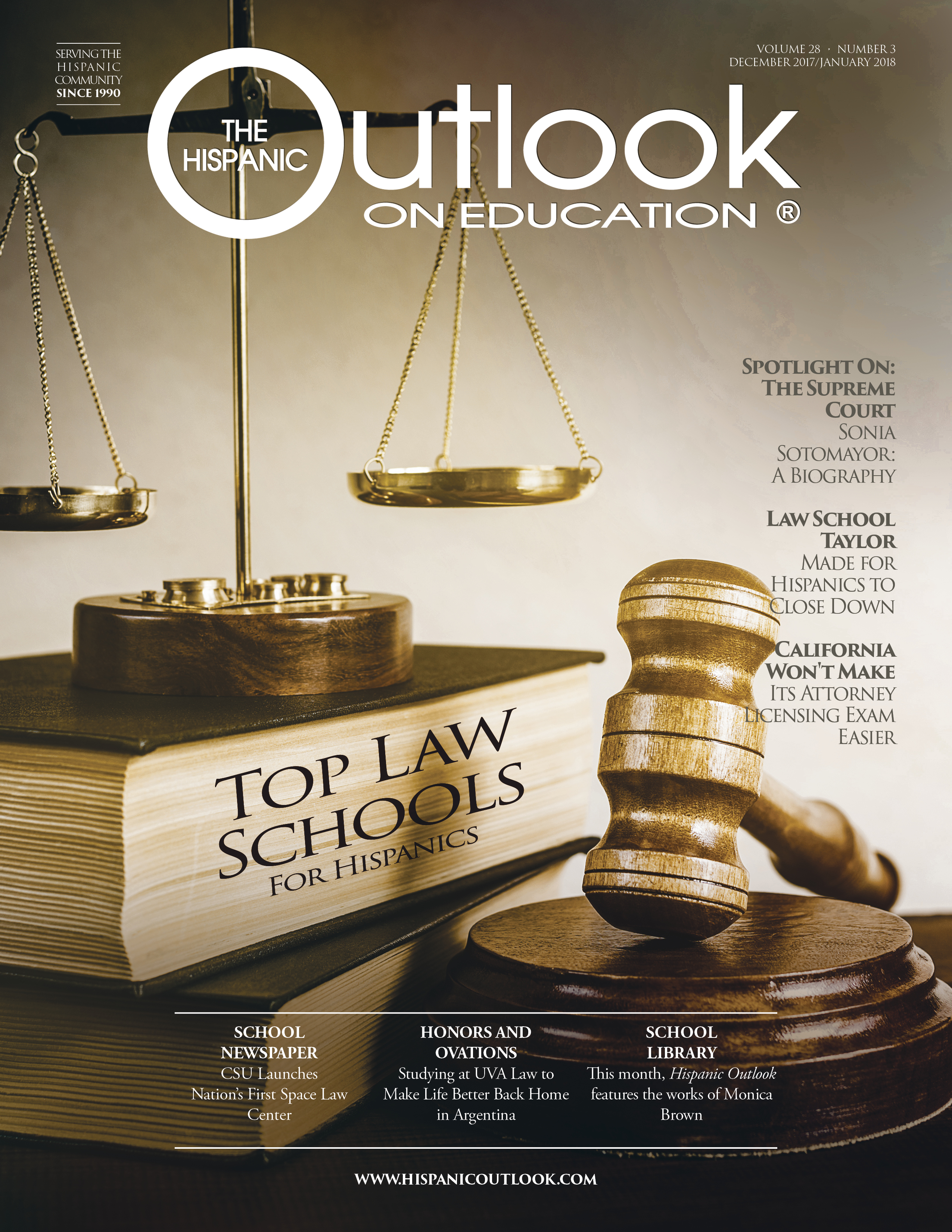 Top 25 Law School for Hispanics 2017
